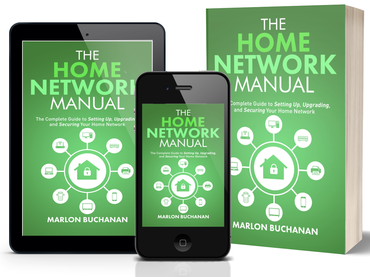 The Home Network Manual 3D Cover Mockup