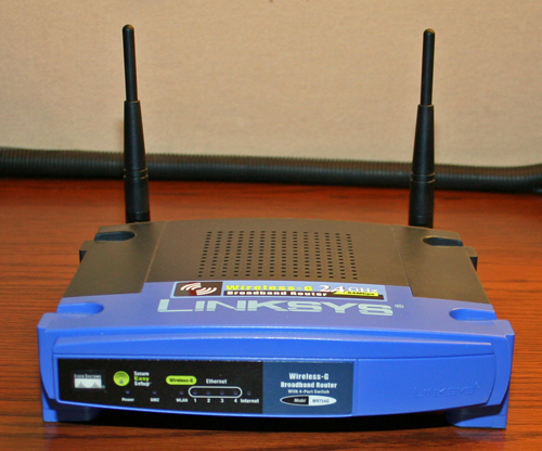 Linksys WRT45G - my first Wi-Fi Router
